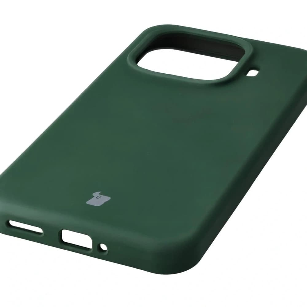 Silikon Etui Bizon Soft Case für Xiaomi 15T Pro dunkelgrün - 3
