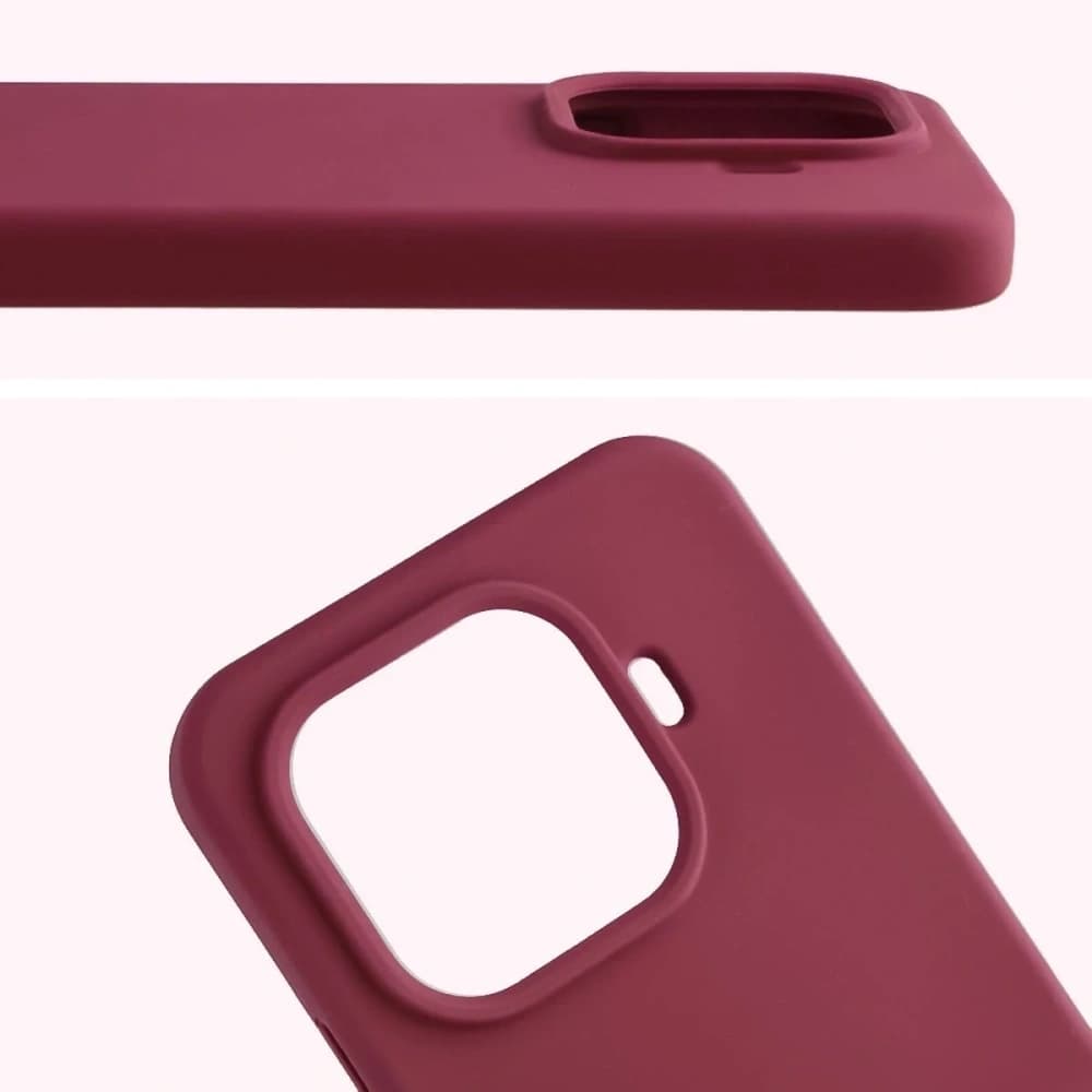 Silikon Etui Bizon Soft Case für Xiaomi 15T Pro dunkel-lila - 5