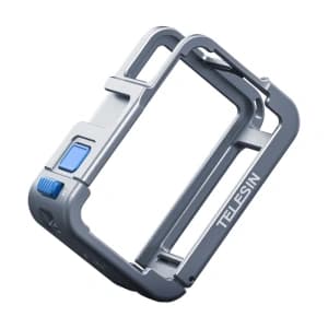 Obudowa metalowa Telesin do DJI Osmo Action 5 niebieska