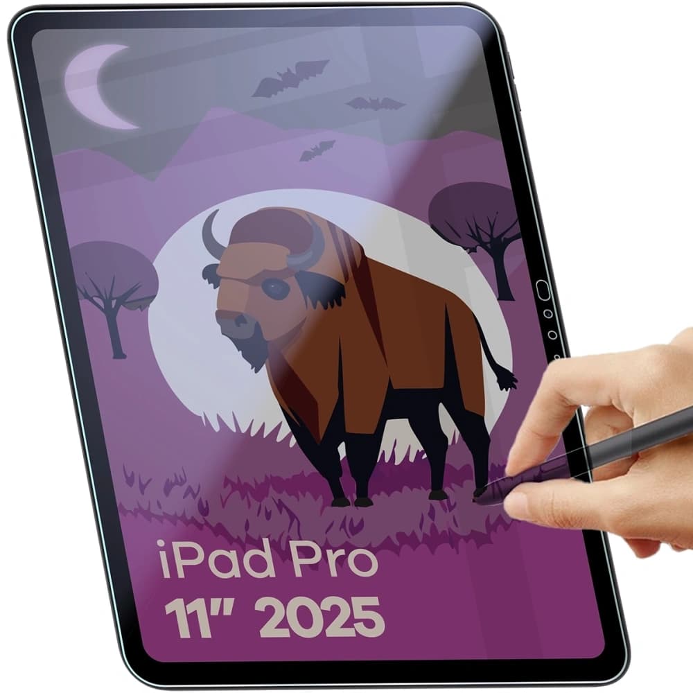 Bizon Glass Tab Mule Shadow Apple iPad Pro 11" M5 2025 matte - 5