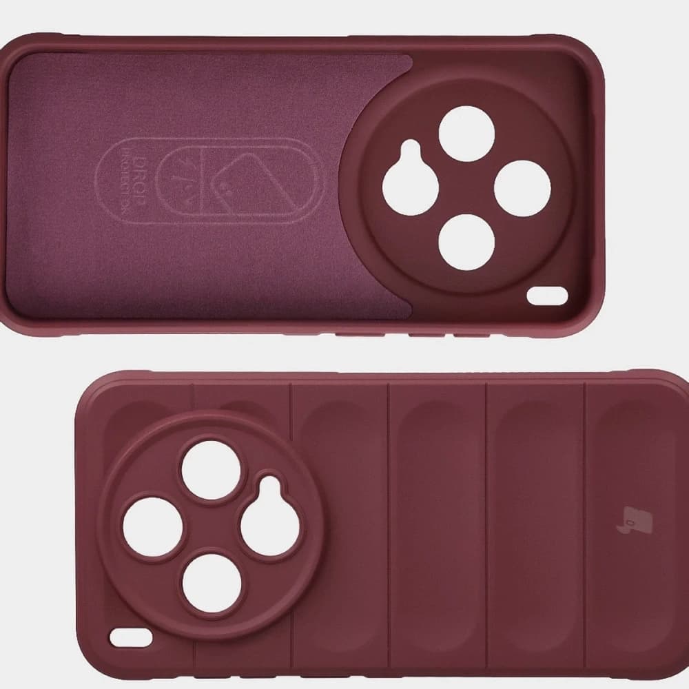 Bizon Case Tur Vivo X300 burgundy - 6