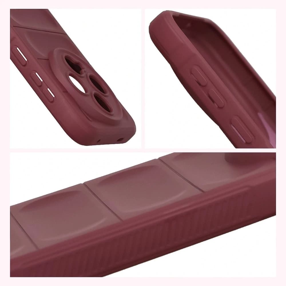 Bizon Case Tur Vivo X300 burgundy - 7