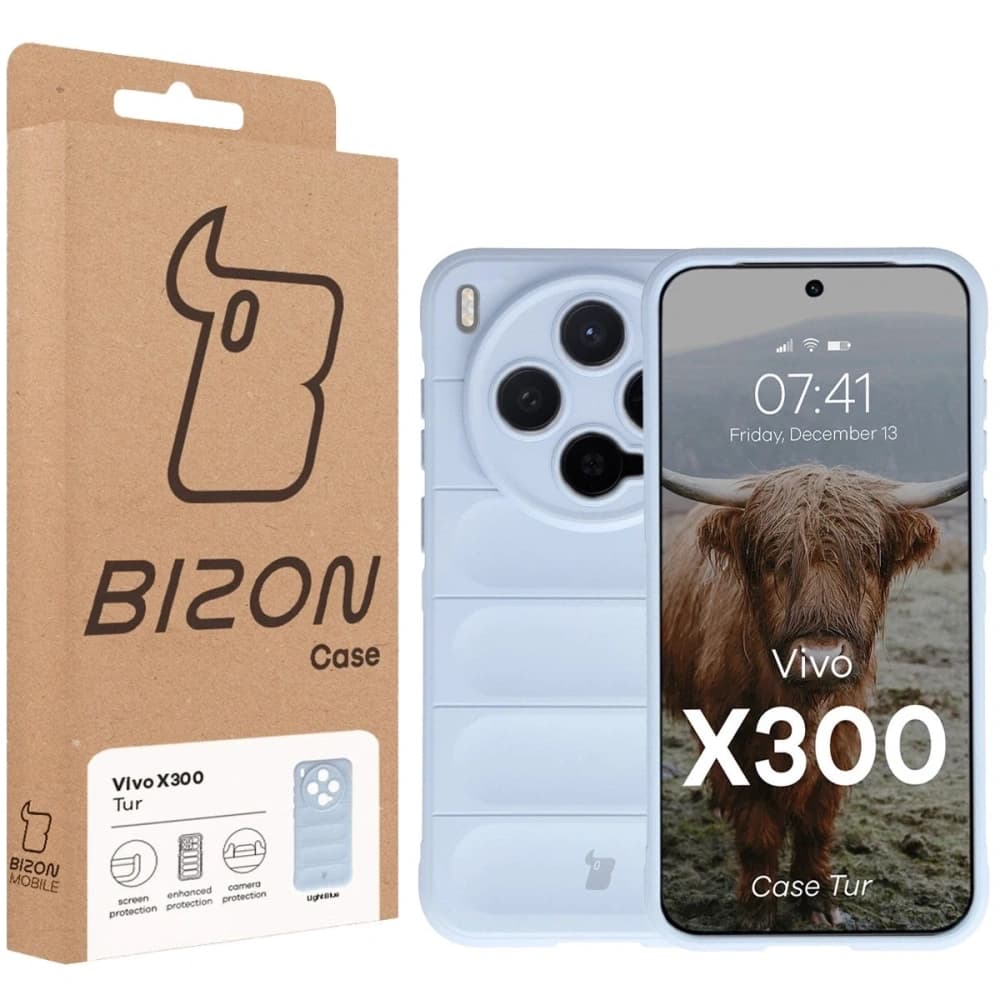 Bizon Case Tur Vivo X300 hellblau - 8