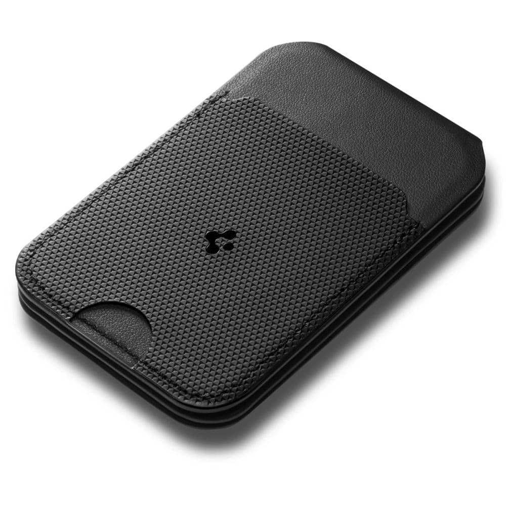 Spigen S314-2 Slim Fold Tripod MagSafe Universal Magnetic Card Holder Black - 9