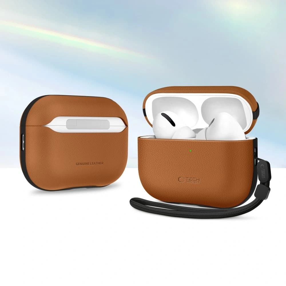 Tech-Protect NaturalFit Apple AirPods Pro 3 Braun - 9
