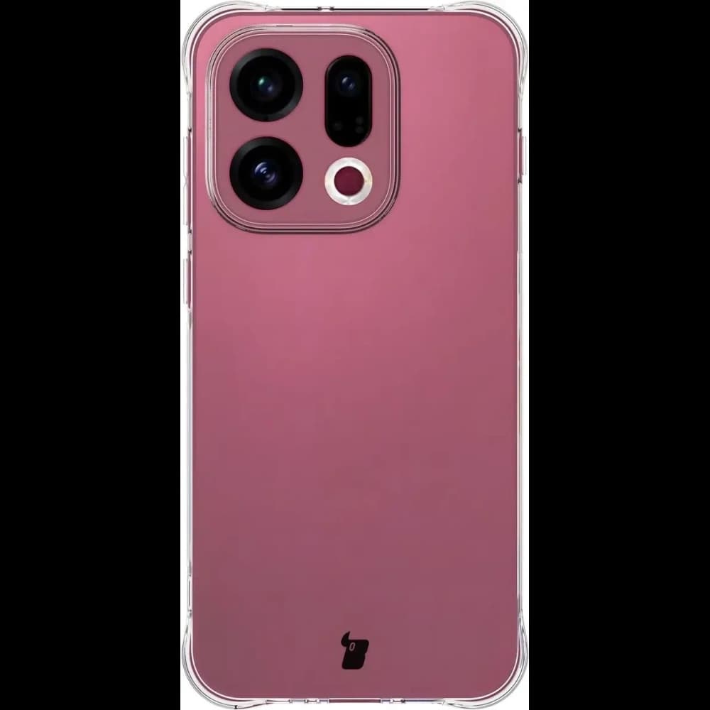 Bizon Case Clear Pack Hülle + 2x Bildschirmfolie Oppo Find X9
 - 2