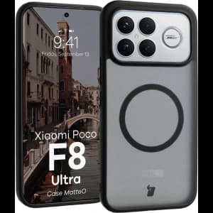 Bizon Case MatteO Magnetic Xiaomi POCO F8 Ultra rauchschwarz
