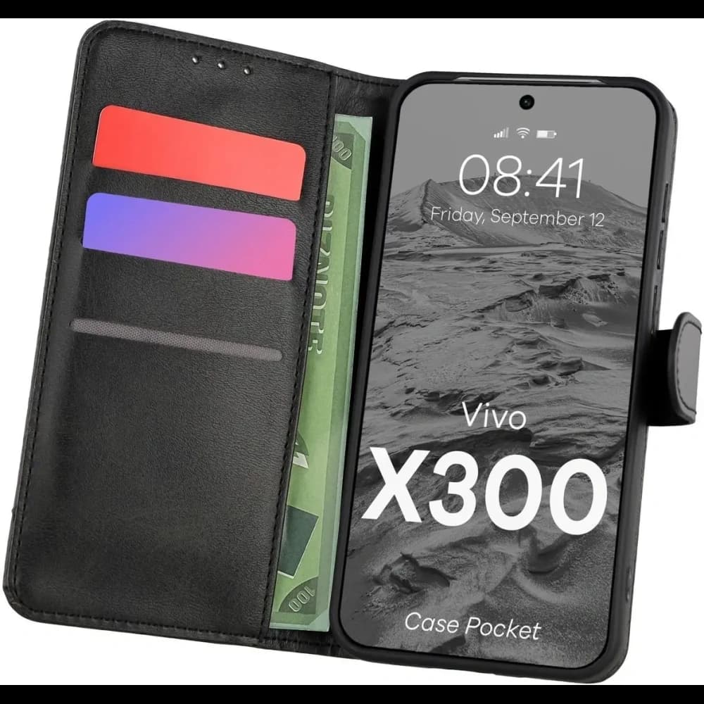 Bizon Case Pocket Vivo X300 black - 1