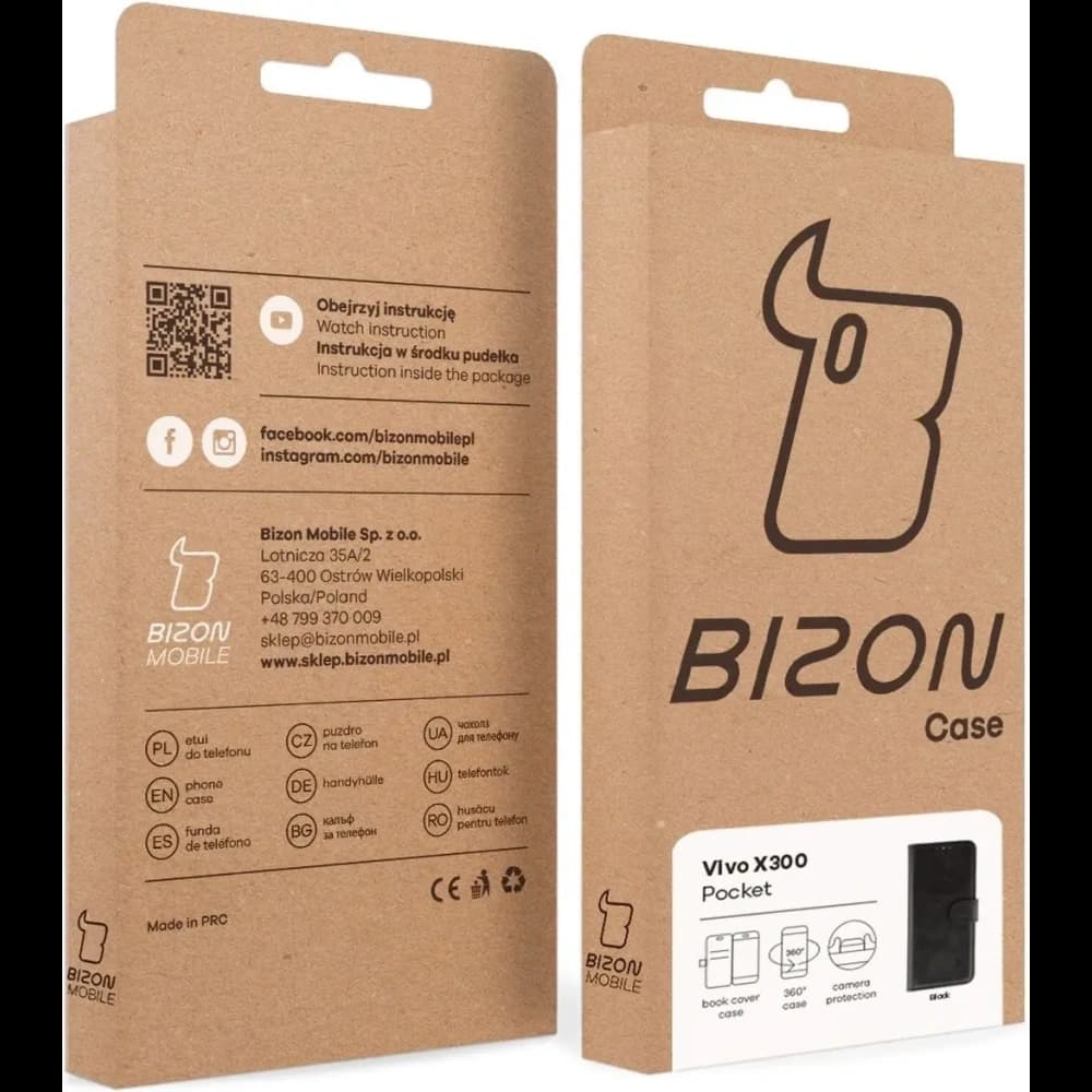 Bizon Case Pocket Vivo X300 black - 7