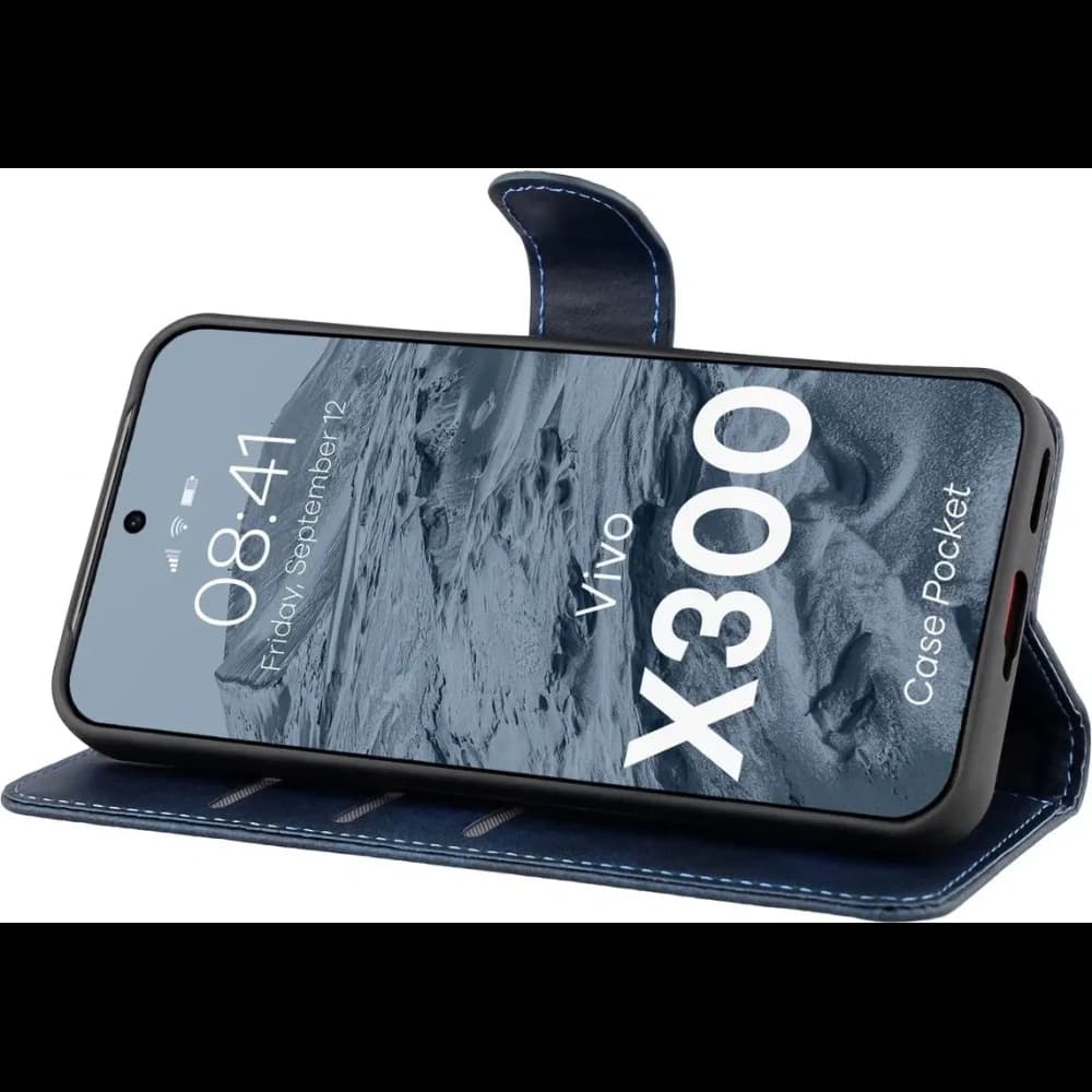 Bizon Case Pocket Vivo X300 navy blue - 5