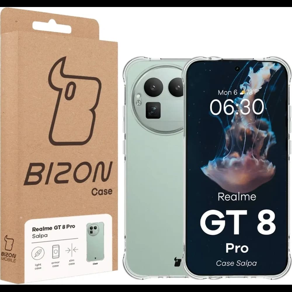 Bizon Case Salpa Realme GT 8 Pro clear - 7