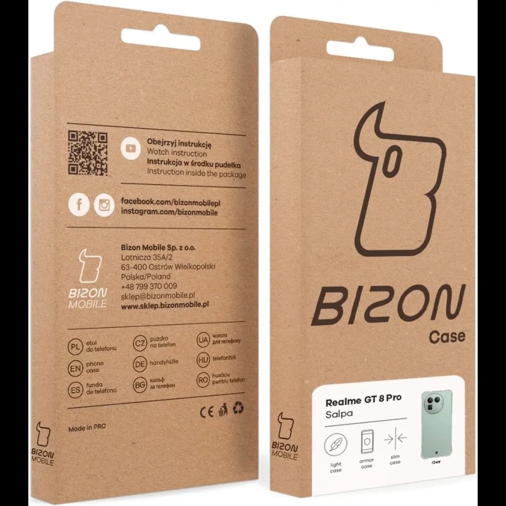Bizon Case Salpa Realme GT 8 Pro clear - 8