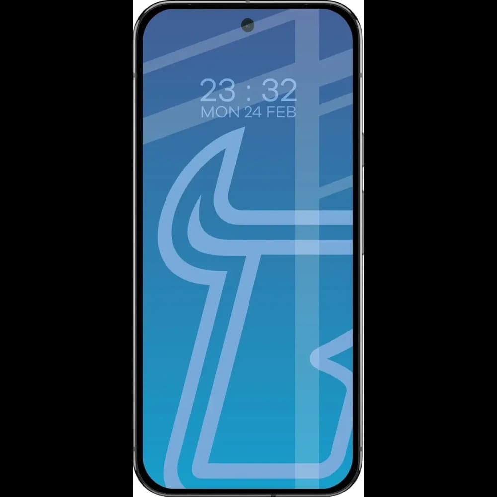 Bizon Glass Edge Duo Google Pixel 10 Pro XL / 9 Pro XL black frame [2 PACK] - 3