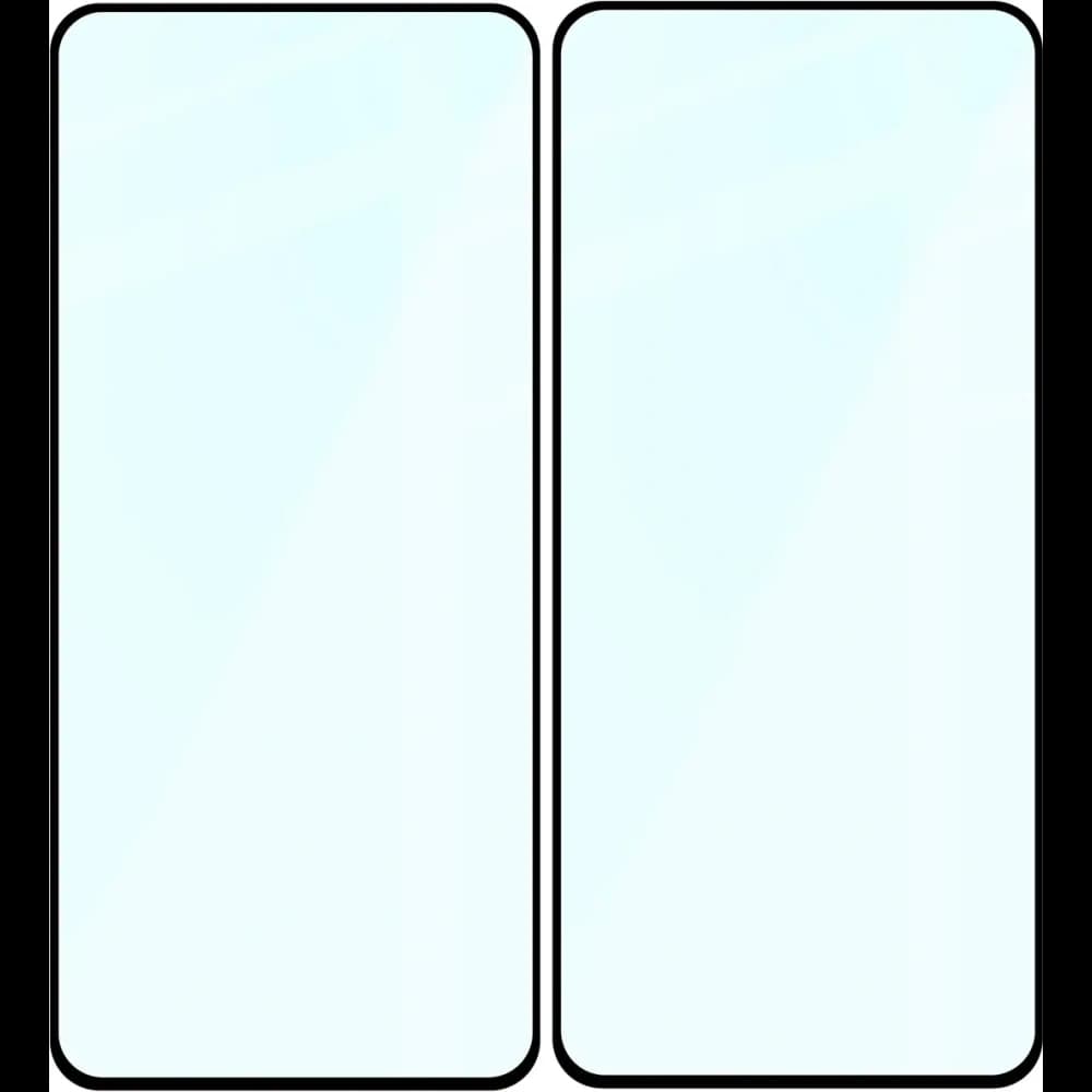 Bizon Glass Edge Duo Realme 14 5G / 14T 5G black frame [2 PACK] - 4