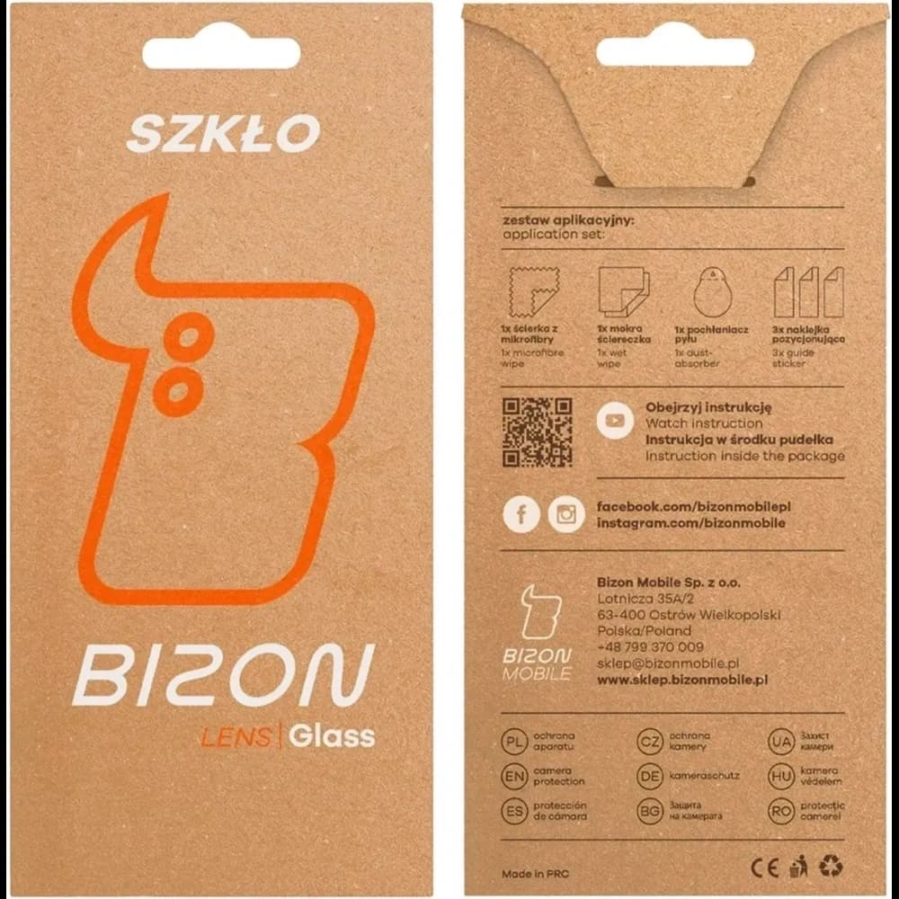 Bizon Glass Lens OnePlus 15 [2 PACK]
 - 6