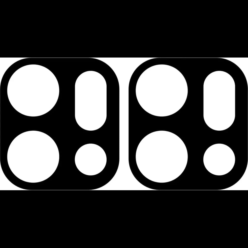 Bizon Glass Lens Oppo Find X9 Pro [2 PACK]
 - 3