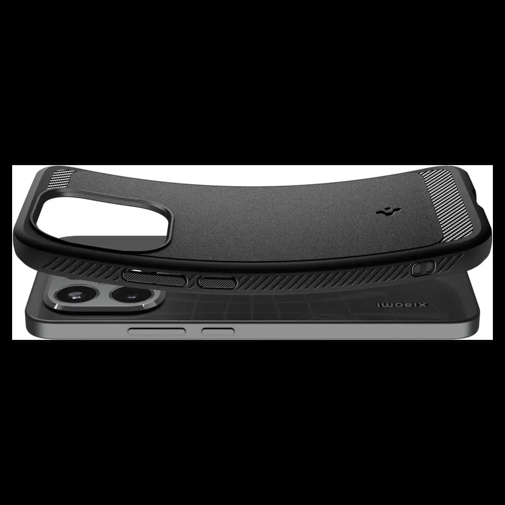 Spigen Rugged Armor Xiaomi 15T Matt Schwarz
 - 7