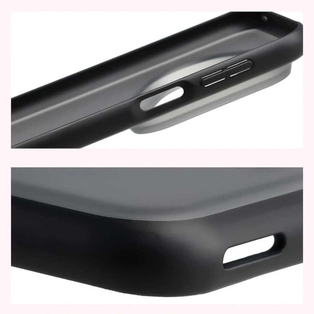 Bizon Case Angelo Huawei Pura 80 Pro / Pro Plus smoked with a black frame - 4