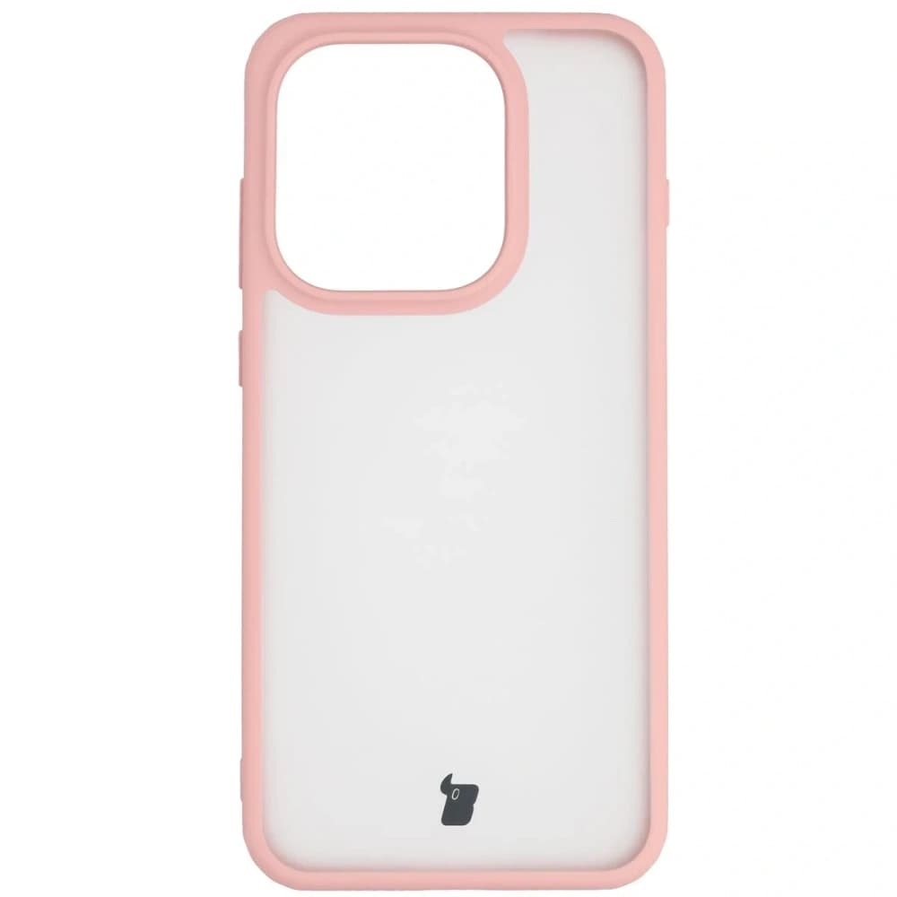 Bizon Case Angelo Oppo Find X9 halbtransparent mit hellrosa Rahmen
 - 2