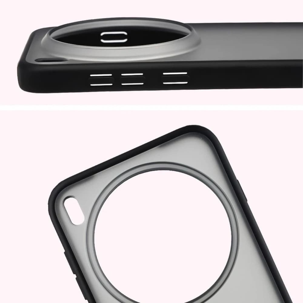 Bizon Case Angelo Vivo X300 Pro rauchig mit schwarzem Rahmen
 - 3