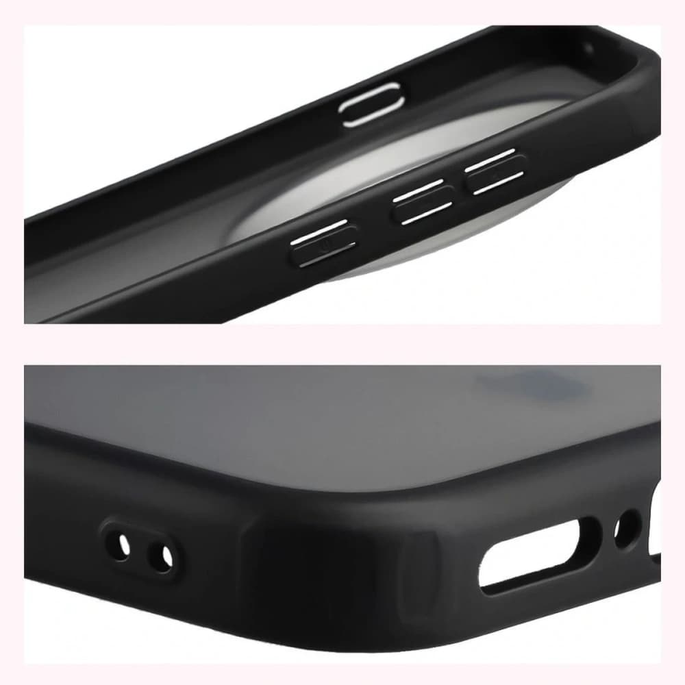 Bizon Case Angelo Vivo X300 Pro rauchig mit schwarzem Rahmen
 - 4