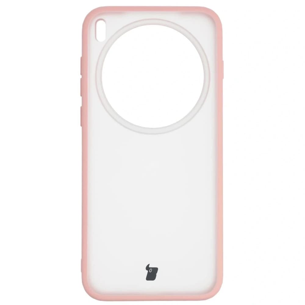 Bizon Case Angelo Vivo X300 Pro halbtransparent mit hellrosa Rahmen
 - 2