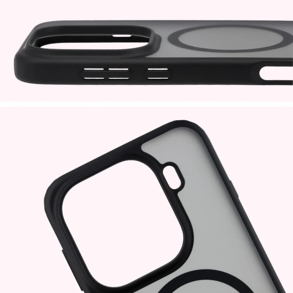 Bizon Case MatteO Magnetisch Oppo Find X9 Pro rauchig schwarz
 - 4