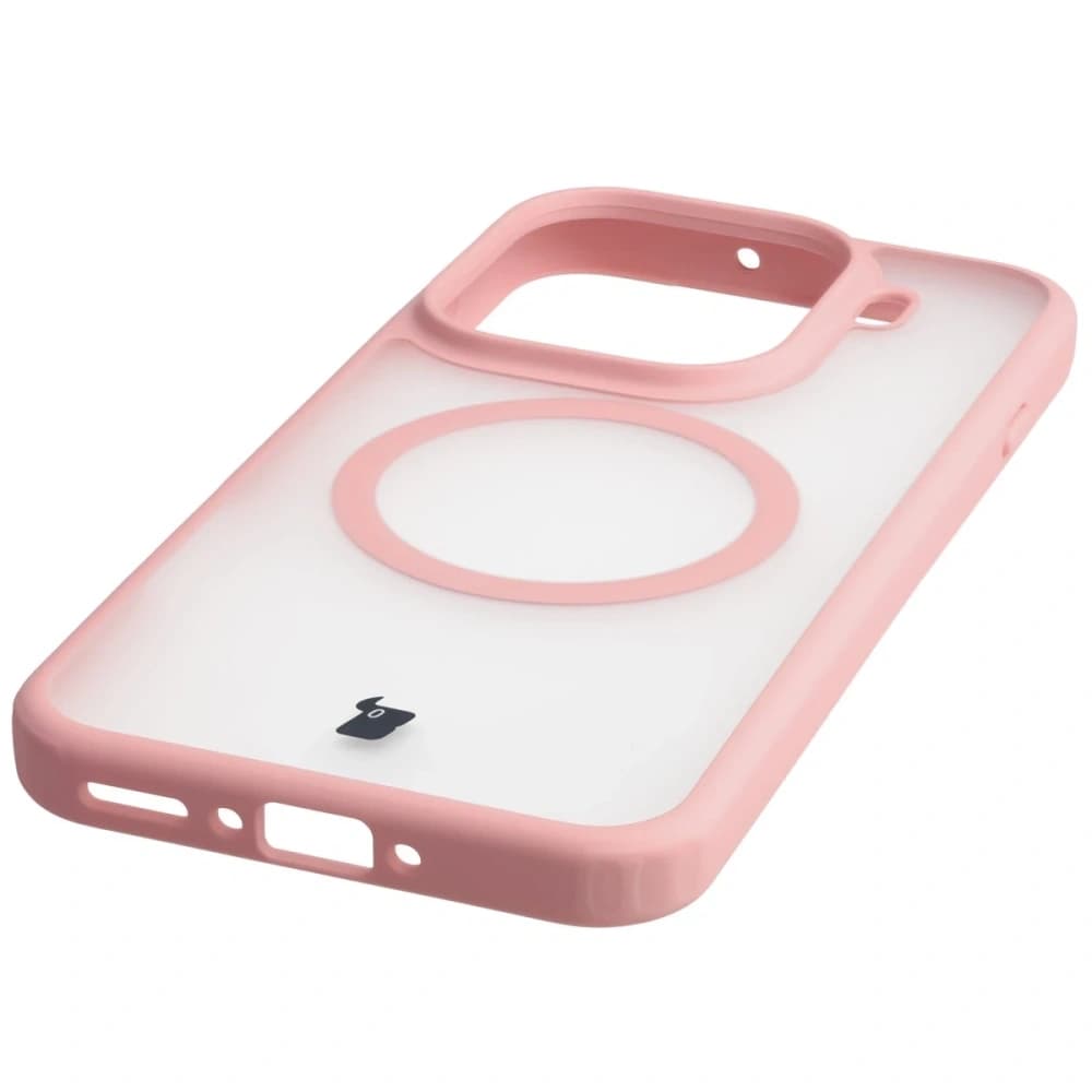 Bizon Case MatteO Magnetic Oppo Find X9 Pro smoky light pink - 6