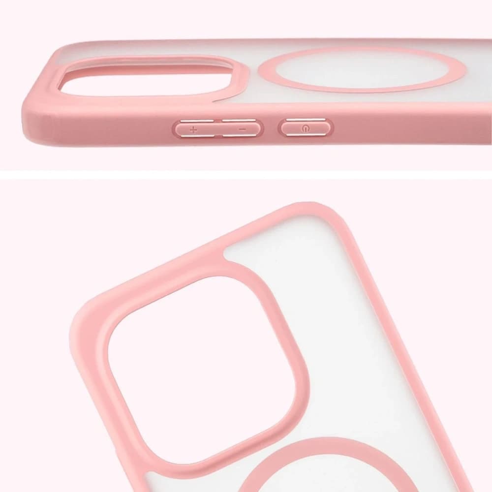 Bizon Case MatteO Magnetic Xiaomi 15T smoky light pink - 4