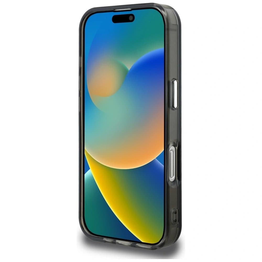 Karl Lagerfeld IML Aquarelle Karl & Choupette & Logo Apple iPhone 16 schwarz
 - 5