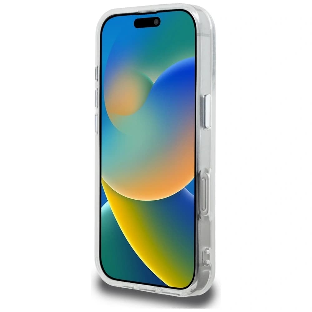 Karl Lagerfeld IML Aquarelle Karl & Choupette & Logo Apple iPhone 16 Pro Max white - 5