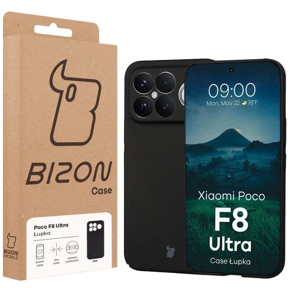 Bizon Case Łupka Xiaomi POCO F8 Ultra schwarz
 - 6