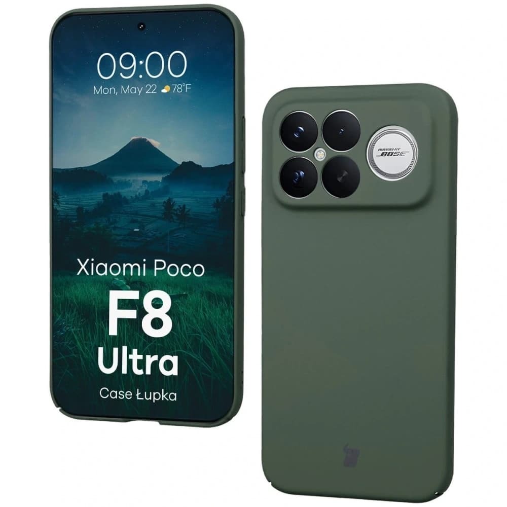 Bizon Case Łupka Xiaomi POCO F8 Ultra green - 1