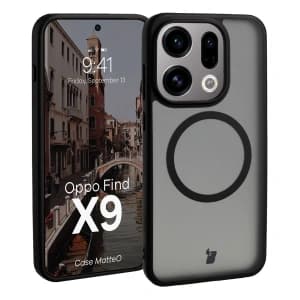 Bizon Case MatteO Magnetisch Oppo Find X9 rauchig schwarz
