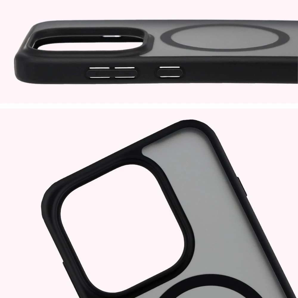 Bizon Case MatteO Magnetic Oppo Find X9 smoky black - 4