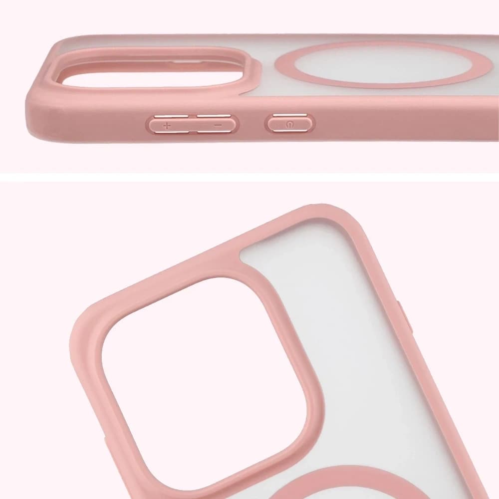 Bizon Case MatteO Magnetisch Oppo Find X9 rauchig hellrosa
 - 4