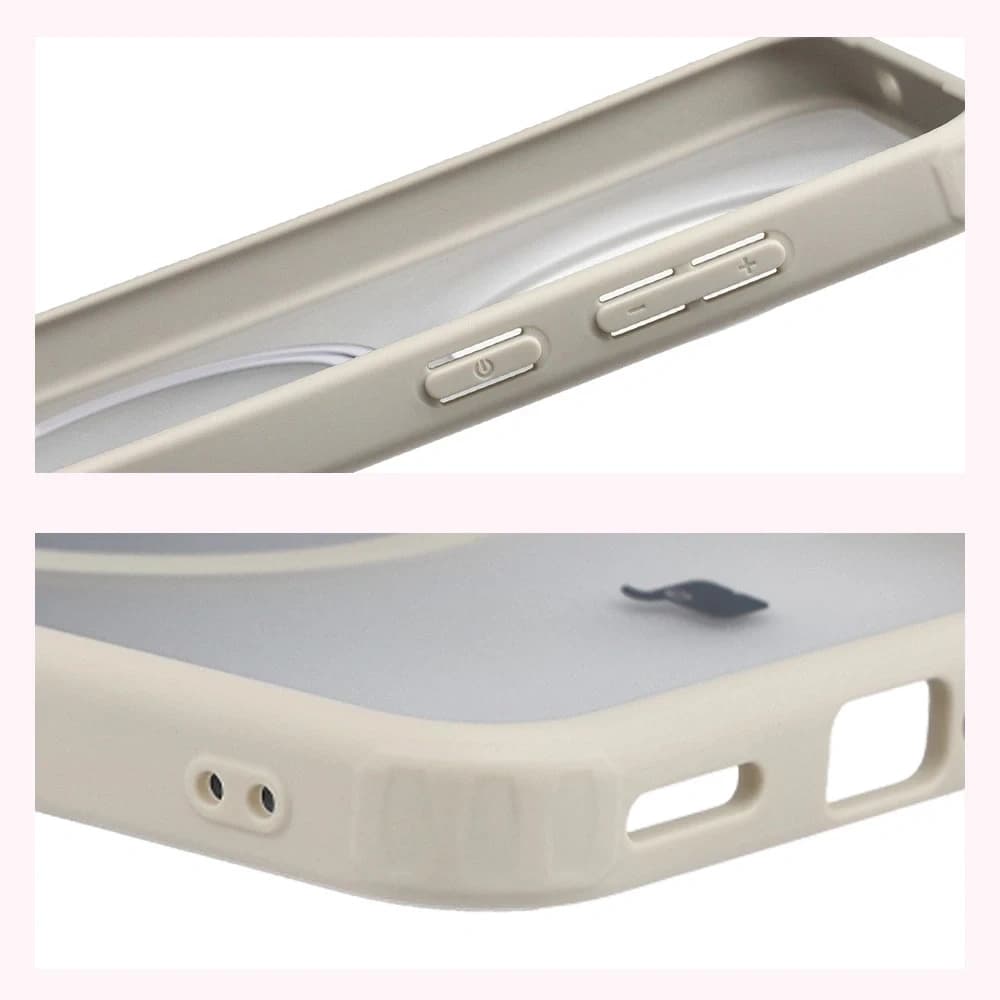 Bizon Case MatteO Magnetisch Vivo X300 rauchig beige
 - 5