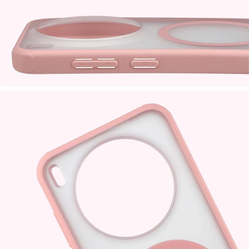 Bizon Case MatteO Magnetisch Vivo X300 rauchig hellrosa
 - 4