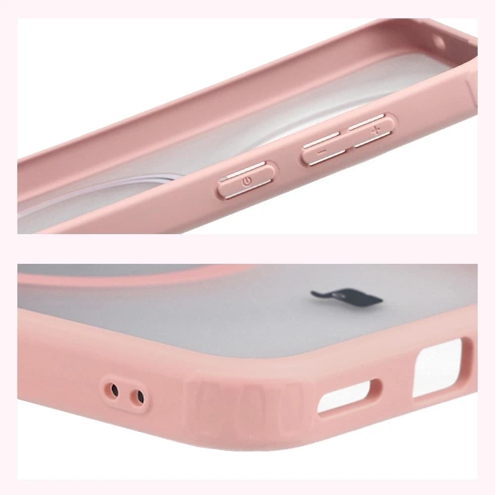 Bizon Case MatteO Magnetisch Vivo X300 rauchig hellrosa
 - 5