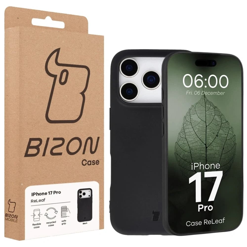Bizon Case ReLeaf Apple iPhone 17 Pro black - 6