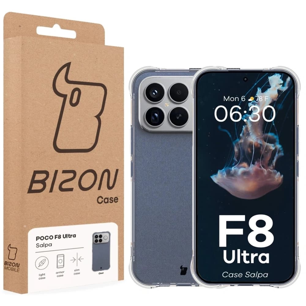 Bizon Case Salpa Xiaomi POCO F8 Ultra clear - 7