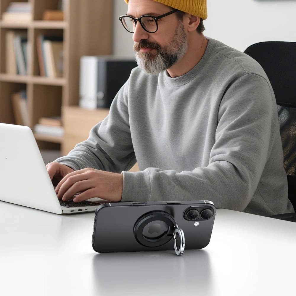 Tech-Protect MMR500 Magnetischer MagSafe Telefonring Schwarz - 6