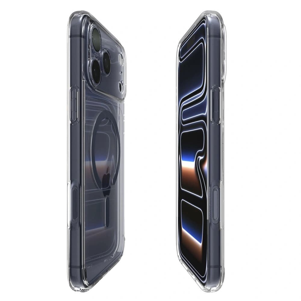 Spigen Ultra Hybrid Mag MagSafe Apple iPhone 17 Pro Max Klar/tief Blau
 - 6
