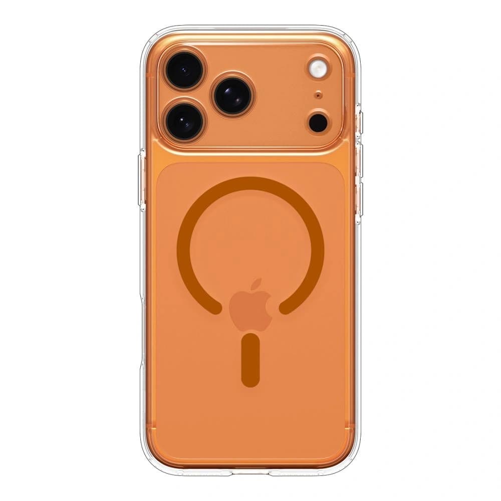 Spigen Ultra Hybrid Mag MagSafe Apple iPhone 17 Pro Klar/orange
 - 2