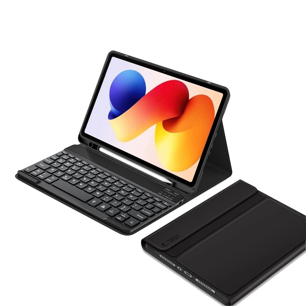 Tech-Protect SmartCase Stift + Tastatur Xiaomi Poco Pad M1 / Redmi Pad 2 Pro 12.1 Schwarz
 - 2