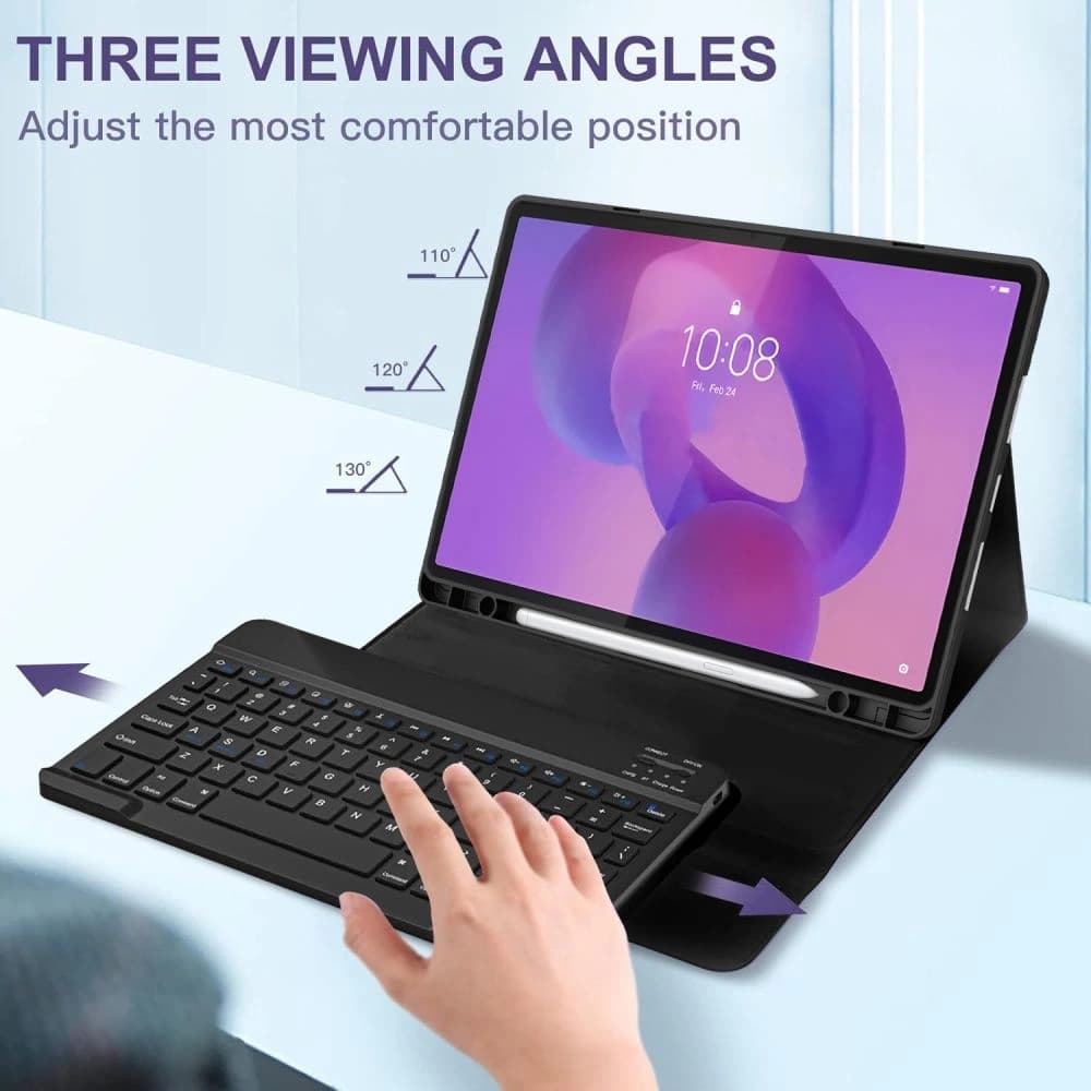 Tech-Protect SmartCase Pen + Keyboard Lenovo Idea Tab Plus 12.1 TB-361 Black - 7