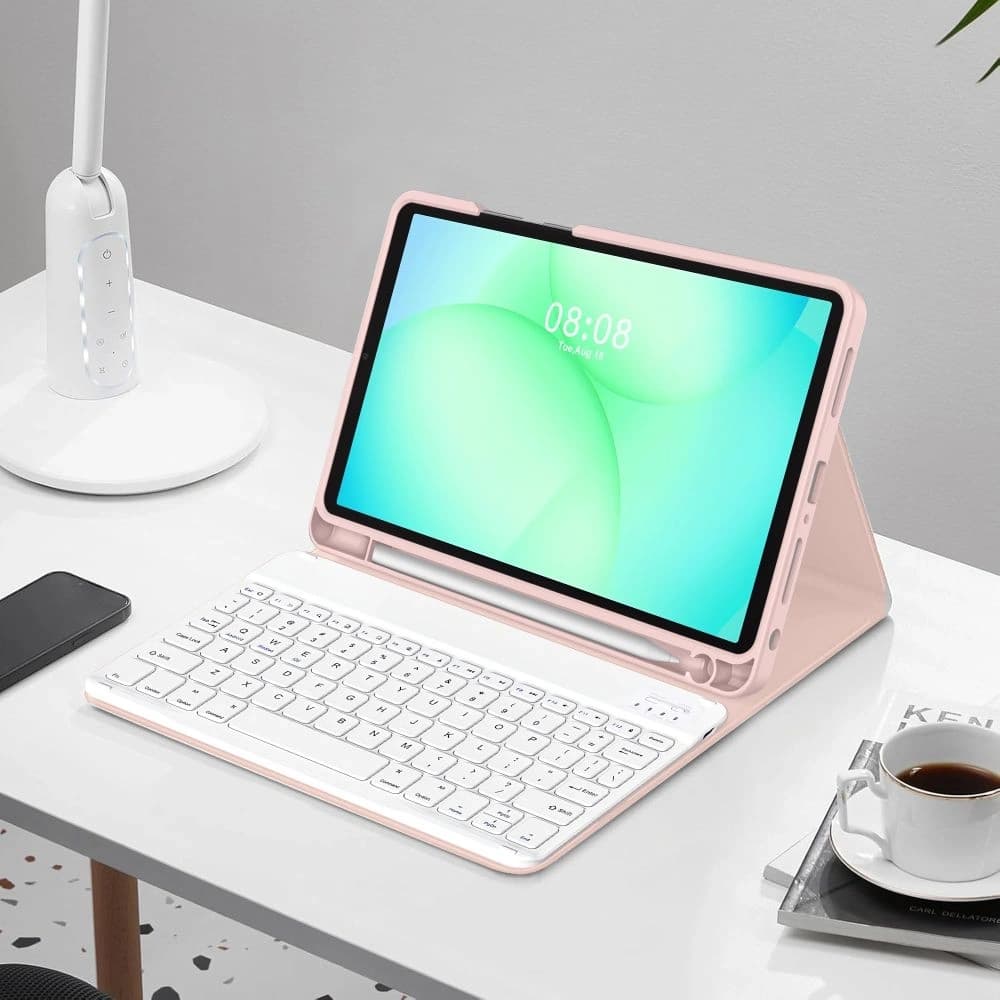 Tech-Protect SmartCase Pen + Keyboard Samsung Galaxy Tab A9+ / A11+ Plus 11.0 X210 / X215 / X216 / X230 / X235 / X236 Pink - 3