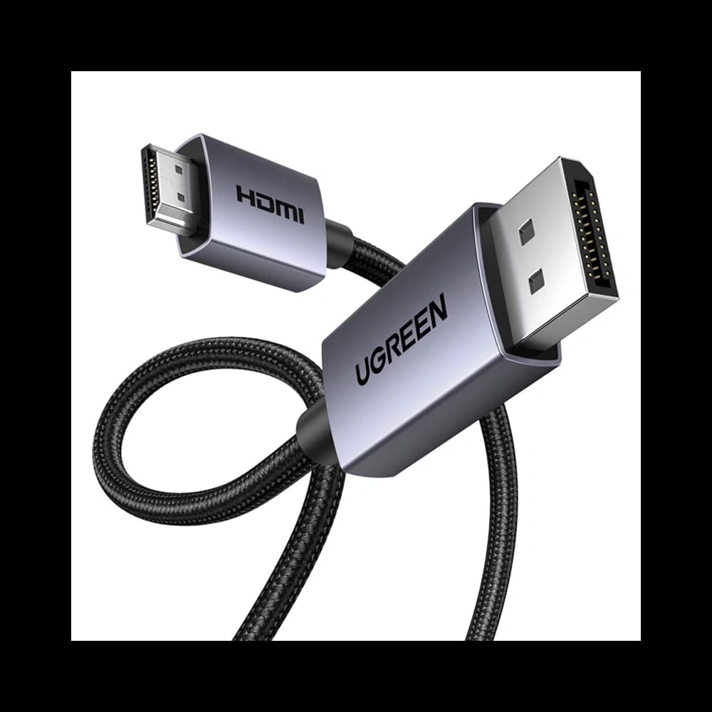 UGREEN DP123 DisplayPort / HDMI Cable 4K 30Hz 2m - 4