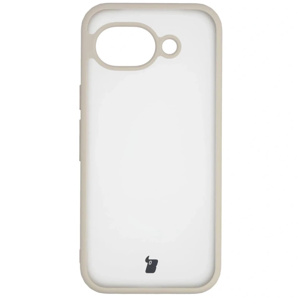 Bizon Case Angelo Google Pixel 10a halbtransparent mit einem beigen Rahmen
 - 2