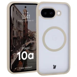 Bizon Case MatteO Magnetic Google Pixel 10a rauchig beige
